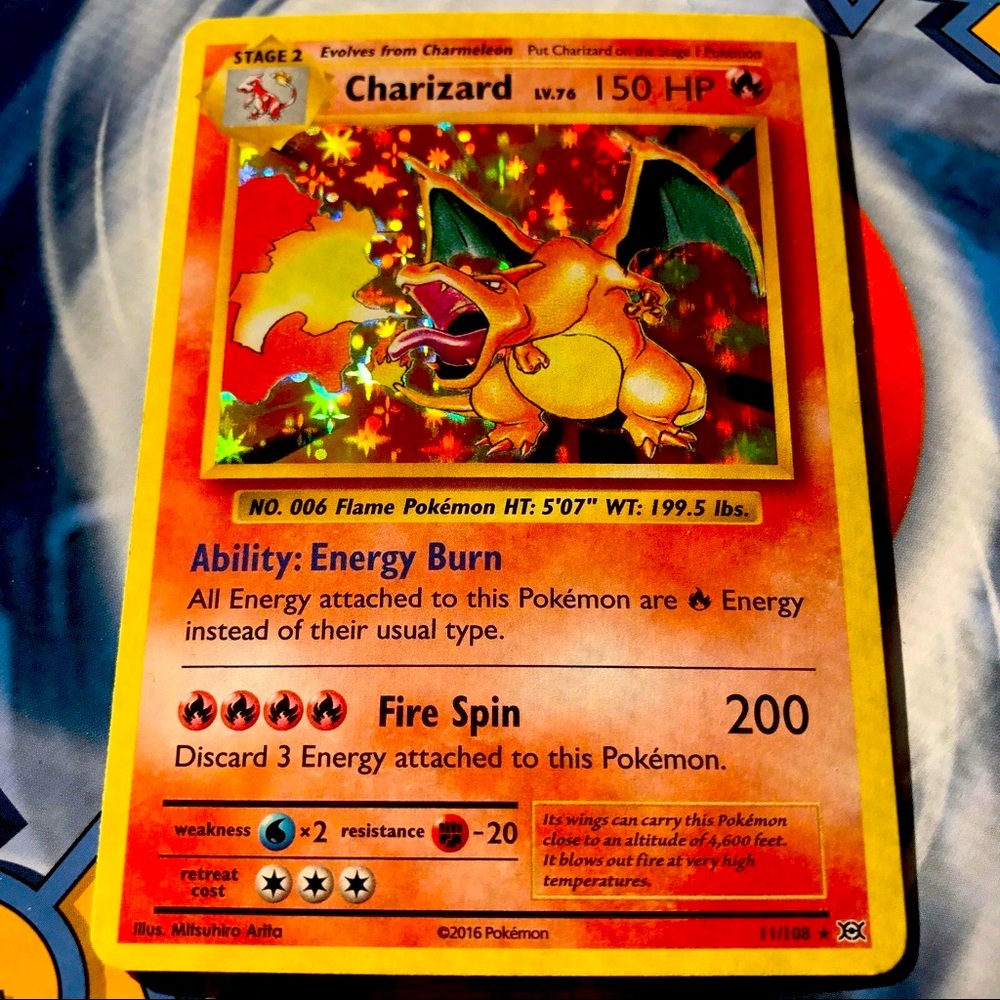 XY evolutions Charizard